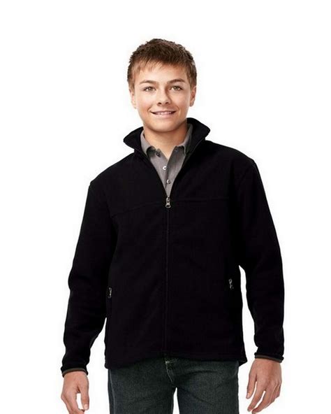 Tri-Mountain FY7608 Boy's 100% Polyester Fleece Jacket