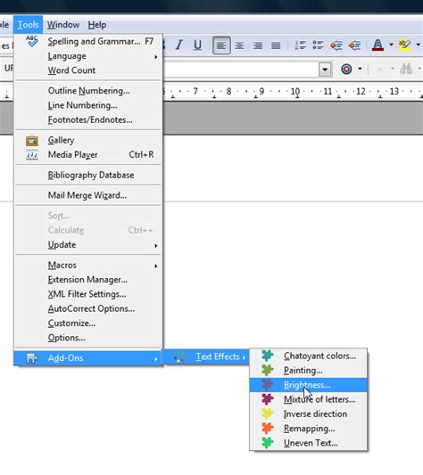 Image result for How to Add Background in OpenOffice Text