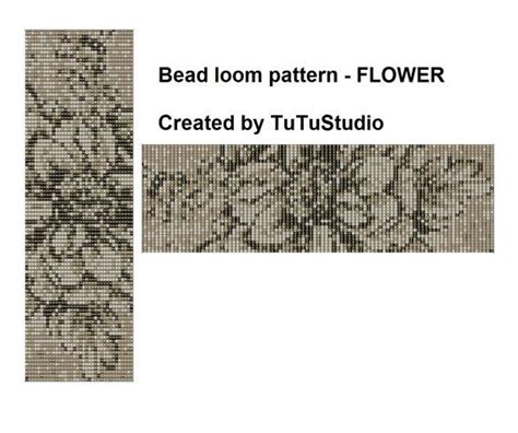 Image result for Simple Bead Loom Flower Patterns