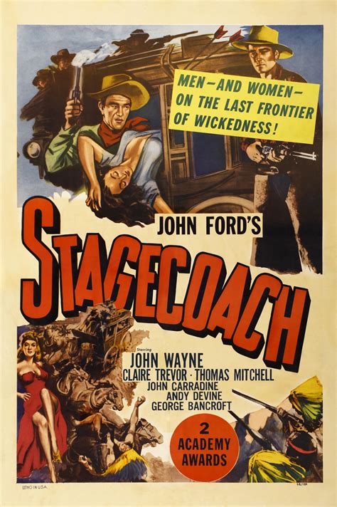 Stagecoach (1939): John Ford’s Great Oscar-Winning Western, Catapulting ...