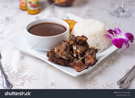 Haitian Food Rice And Beans