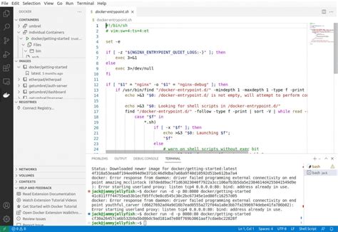 VS Code Attach to Container 的图像结果