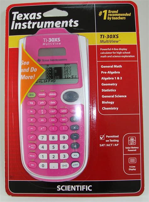 Amazon.com : Texas Instruments TI-30XS Multiview Scientific Calculator ...