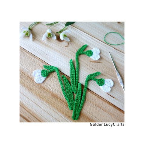 Image result for Snowdrop Crochet Pattern