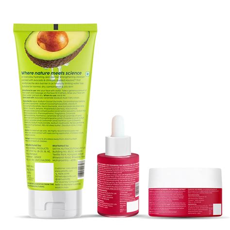Plix Comb Pack Avocado Ceramide moisture + Pomegranate youth serum and ...