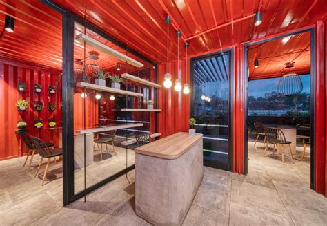 Step into a sustainable and fun Kolkata office made of shipping ...