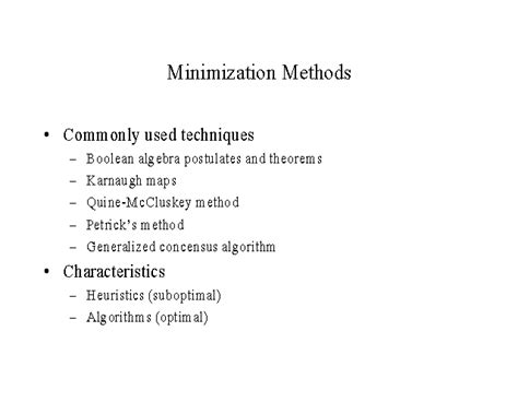 Image result for Examples of Minimizing