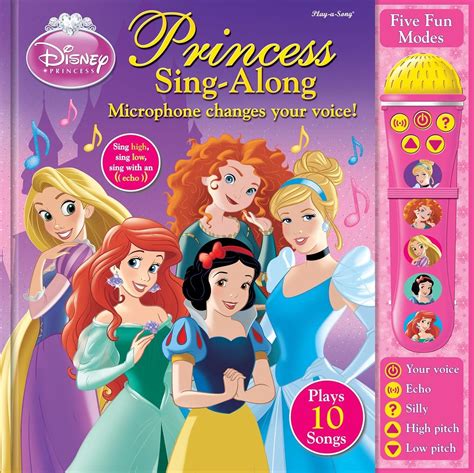 Disney Princess: Princess Sing-Along Sound Book : Pi Kids, The Disney ...