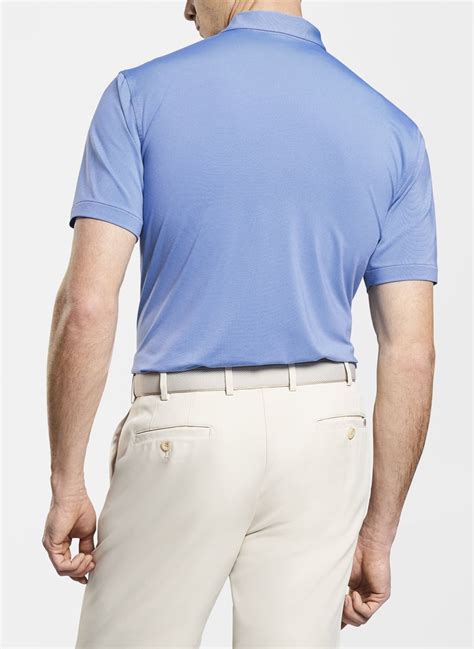 Peter Millar Men's Jubilee Stripe Performance Polo - Saint Bernard