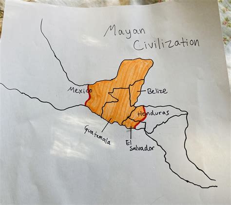 Mayans Location Map