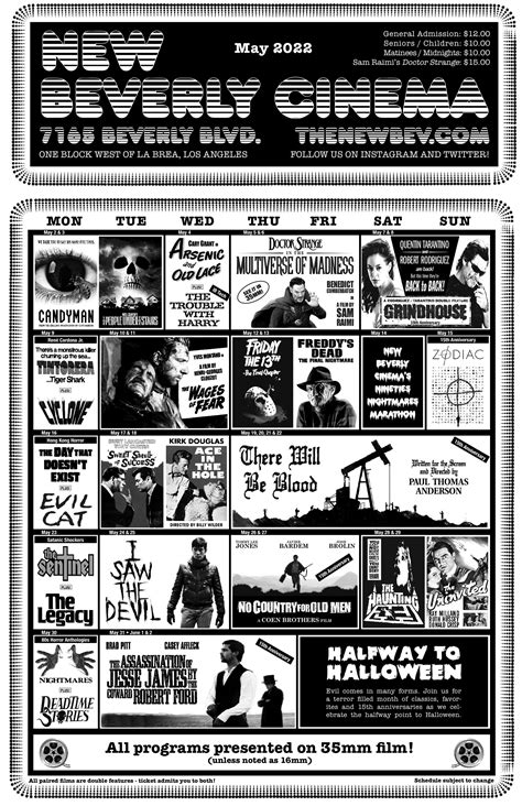 May 2022 at the New Beverly