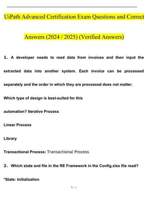 UiPath Advanced Certification Questions 的图像结果