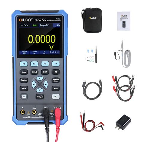 OWON HDS272S 3 in1 Handheld Digital Oscilloscope Waveform Generator ...