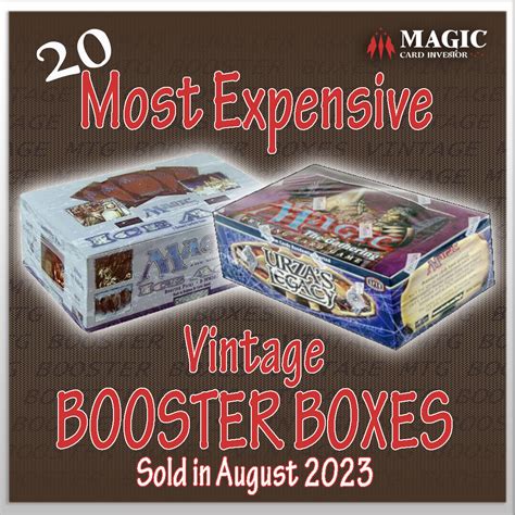 The Top 12 Most Valuable Magic The Gathering Booster Packs Ever Made!