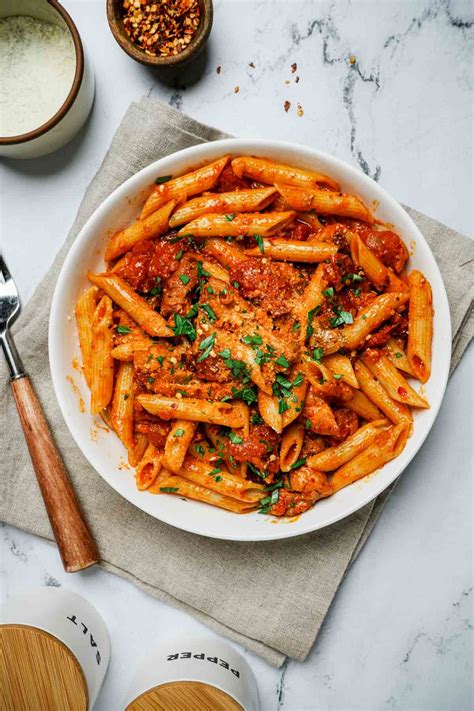 Spicy Chicken Pasta Spicy Chicken Pasta Recipe