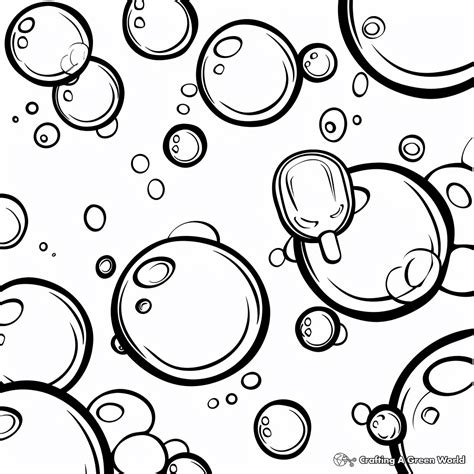 Bubble Coloring Page Bubble Coloring Pages Printable