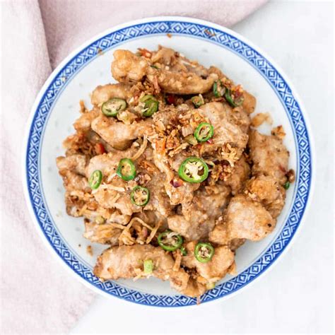 Chinese Salt and Pepper Pork Chops (Air Fryer) 椒鹽豬扒 - Nomss.com