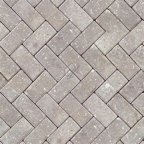 Textures - ARCHITECTURE - PAVING OUTDOOR - Pavers stone - Herringbone ...