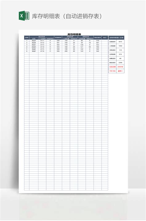 Excel全函数进销存管理套表，自动库存收支统计，计算查询超轻松 - 模板终结者