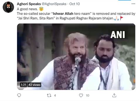 'Ishwar Allah Tero Naam' NOT Dropped In Hans Raj Hans' Rendition Of ...