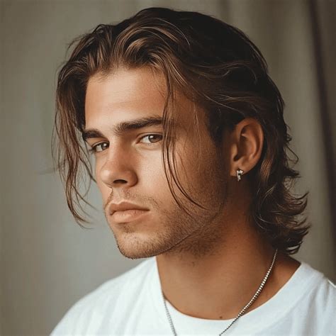 The Middle Part Mullet: A Unique Look for Men