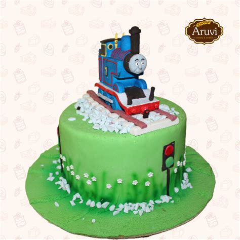 Thomas and Friends Cartoon Cake - Aruvi Bakery & Sweets