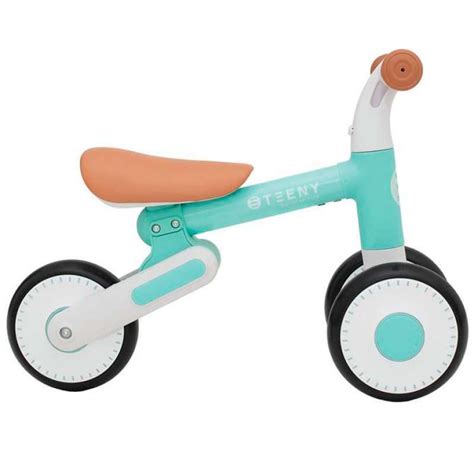 Fascol Bicicletta Senza Pedali, Triciclo Senza Pedali Regolabile In Altezza, Materiale Di Metallo Leggero E Con 4 Ruote, Per Bambini 14 Mesi A 5 Anni (bianca