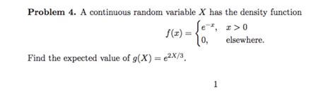 Image result for Continuous Random Variable Problem and Solution
