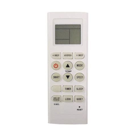 Vestar ac remote for VASYA183KH / VASKT183IQDT ( KKG7B-C5 ) - ANM Remo ...