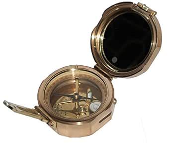 Rocksmins FE04b Brunton Compass Brass Geological 100% Working Antique ...