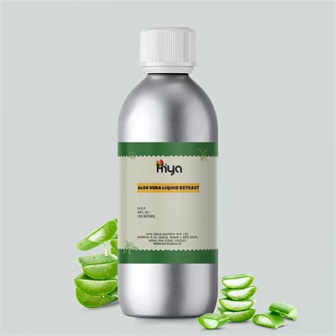 Buy Aloe Vera Liquid Extract Water Soluble at Best Price – Hiya India