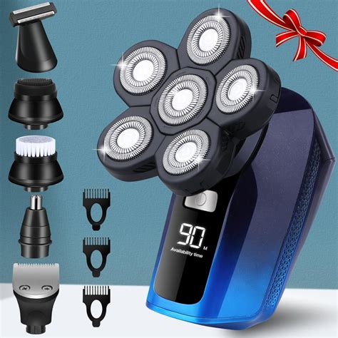 Amazon.com: Head Shaver for Bald Men,6 in 1 Bald Head Shavers for Men ...