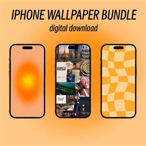 Phone Wallpaper Bundle, Collage Wallpaper, Three Wallpapers, Bundle ...