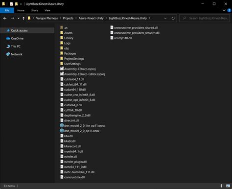 Azure Kinect Unity 3D 的图像结果