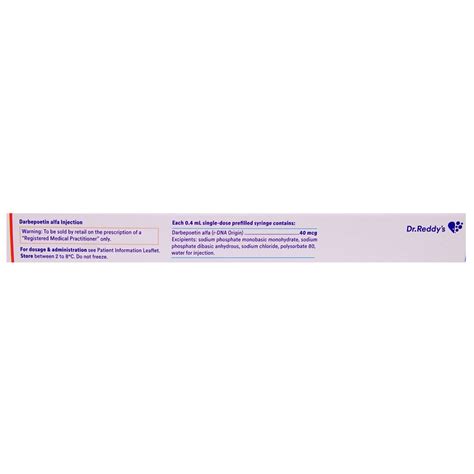Cresp 40 Injection 0.4 ml Price, Uses, Side Effects, Composition ...
