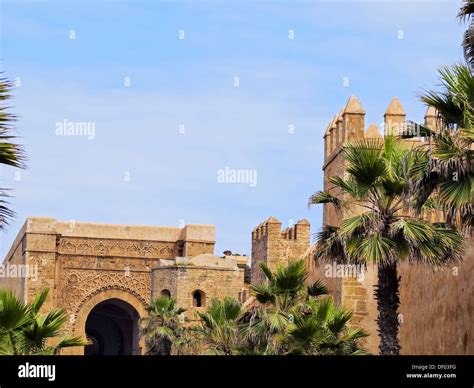 Bab oudaia gate rabat hi-res stock photography and images - Alamy