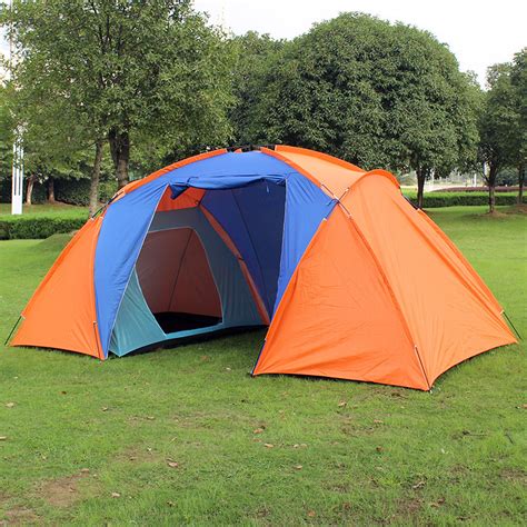 厂家野营牛津布帐篷 创意两室一厅大型帐篷 户外用品定制LOGO批发-阿里巴巴