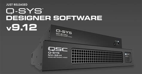 Image result for QSC Q Sys Designer Software