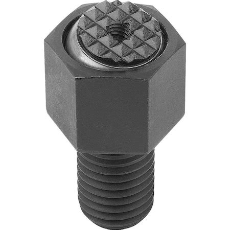 Kipp Self-Aligning Pads With O-Ring, Form:F Carbon Steel ...