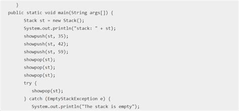 Image result for Pop Stack Java Programming