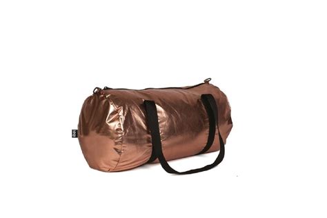 LOQI Travel Bag Weekender - Matt Rose Gold