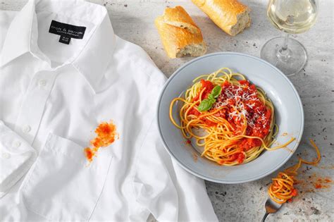 Ketchup Stain On Shirt