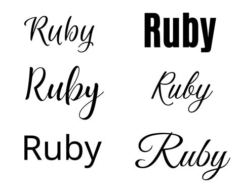Image result for Ruby Name