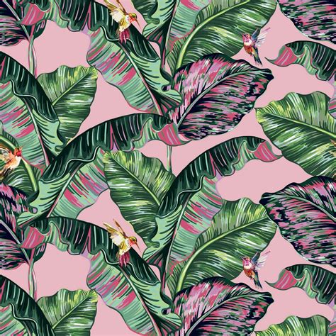 Pink And Green Wallpaper