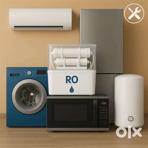 AC, Fridge, Washing Machine, Microwave, RO, Water heater - Washing ...