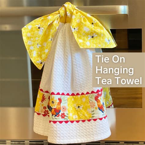 Image result for Hanging Tea Towel Tutorial