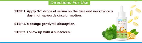 Mamaearth 10% Vitamin C Face Serum, Essence Serum with Vitamin C and ...