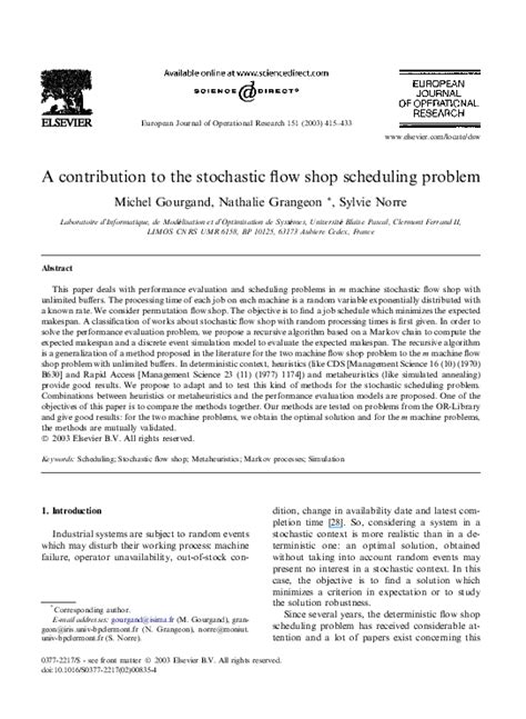 Stochastic Flow Shop Problem 的图像结果
