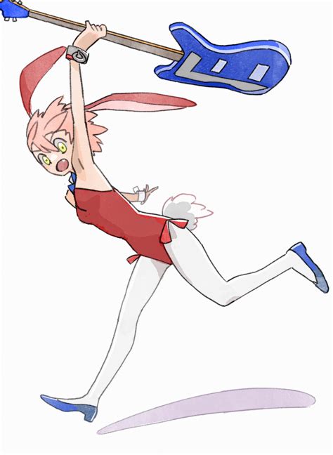 haruhara haruko and daicon bunny girl (flcl) drawn by watamoke | Danbooru