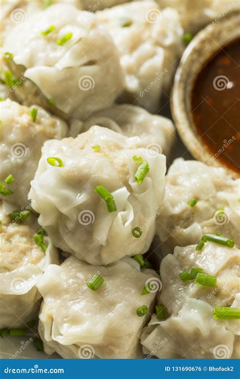 Homemade Pork Shu Mai Dumplings Stock Photo - Image of traditional ...